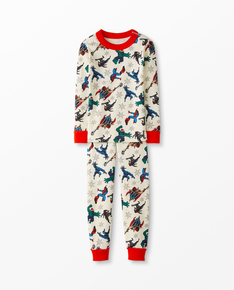 Marvel Avengers Holiday Long John Pajama Set | Hanna Andersson