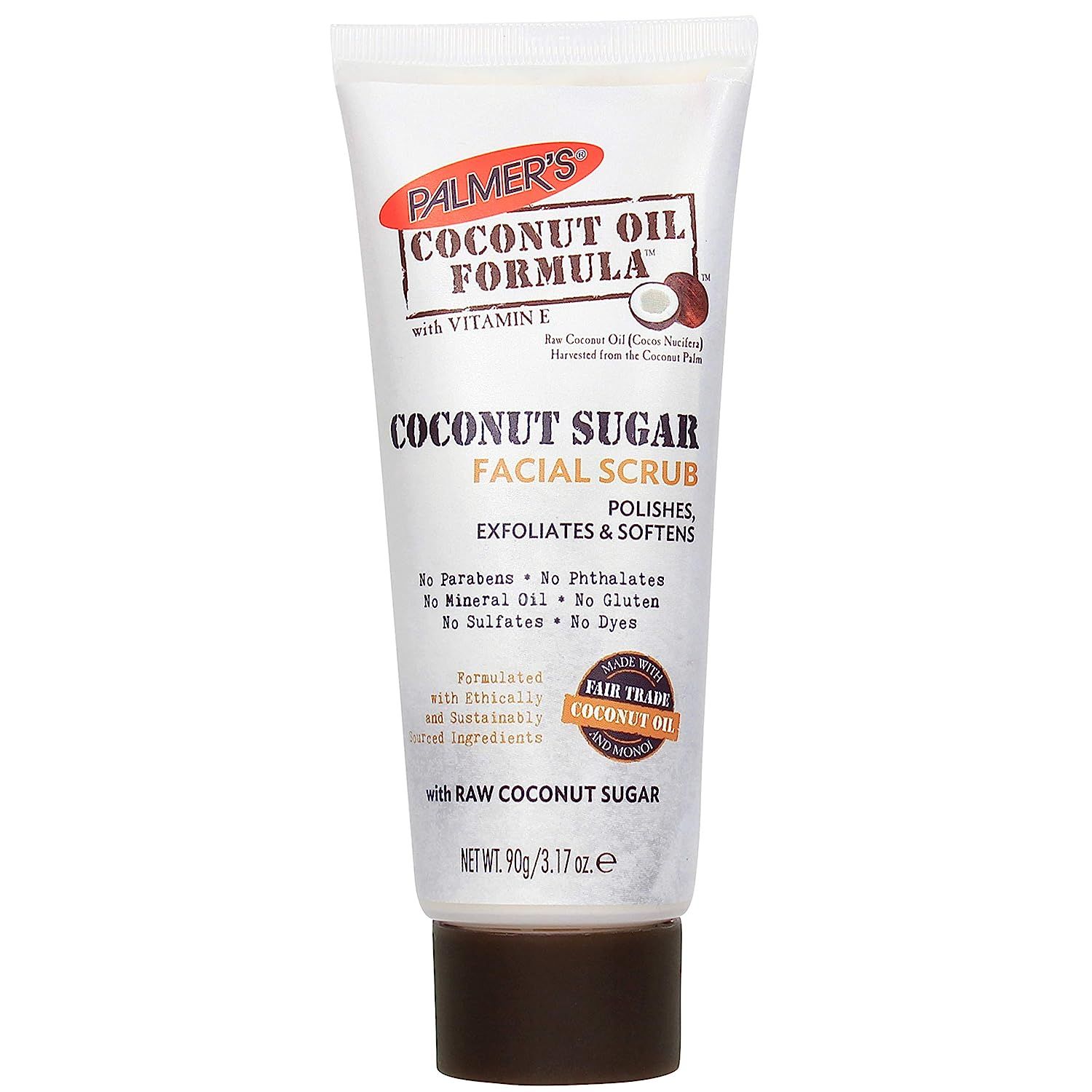 Palmer's Coconut Oil Formula Coconut Sugar Facial Scrub Exfoliator | 3.17 Ounces | Amazon (US)