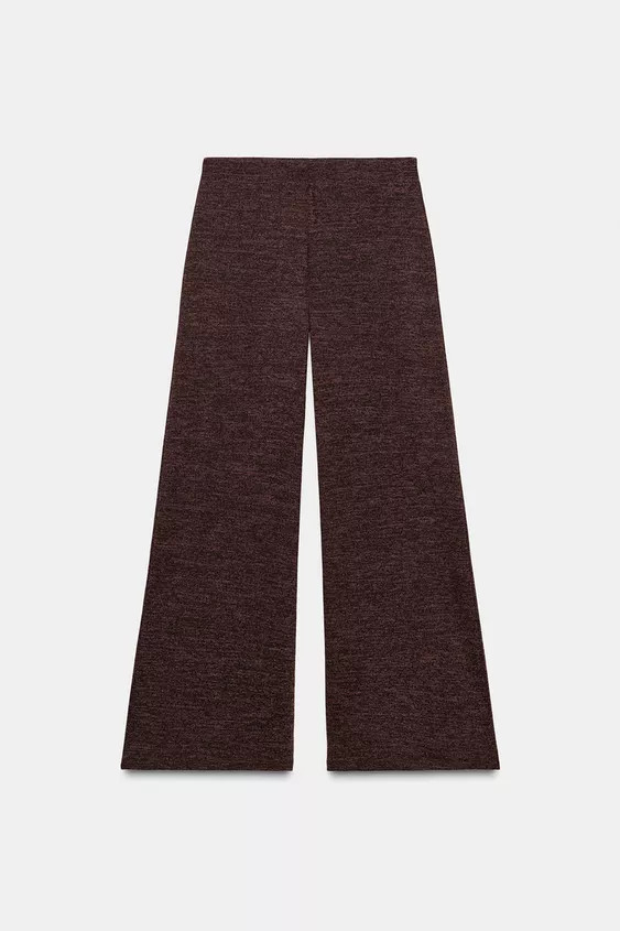 BASIC PIQUÉ TROUSERS | Zara UK