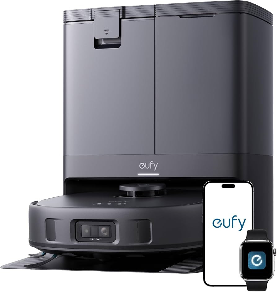 eufy X10 Pro Omni Robot Vacuum and Mop Combo,Dual Mops with 12 mm Auto-Lift | Amazon (US)