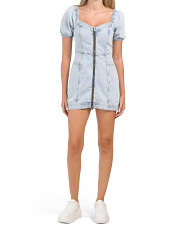 Denim Heart Shaped Mini Dress | Marshalls
