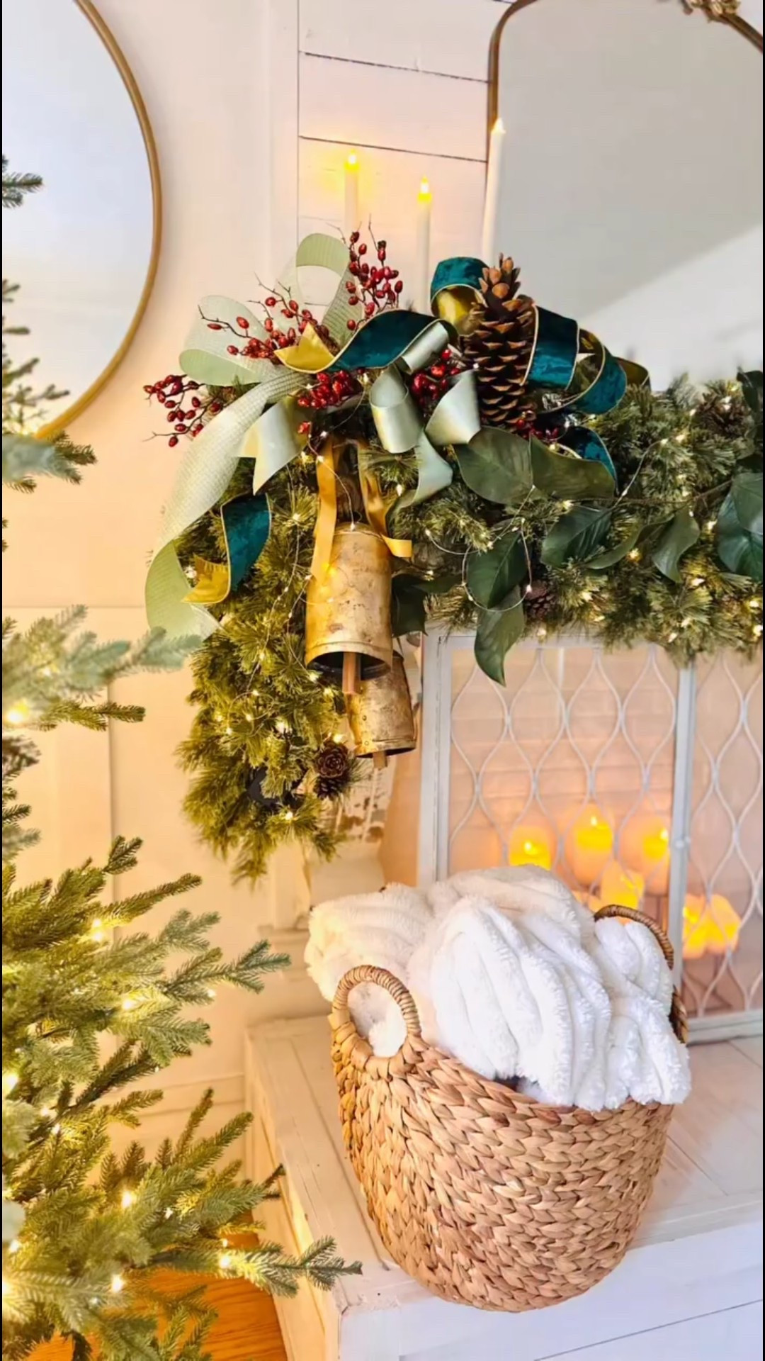 Sneak peek of this year’s look! We found this amazing gold lined forest green velvet ribbon on Amazon that we are completely in love with and you will not be able to guess how much it cost on Amazon!!!

#christmasiscoming #christmasdecor #christmas #homedecorating #homedecor

#LTKParties #LTKHome #LTKSeasonal