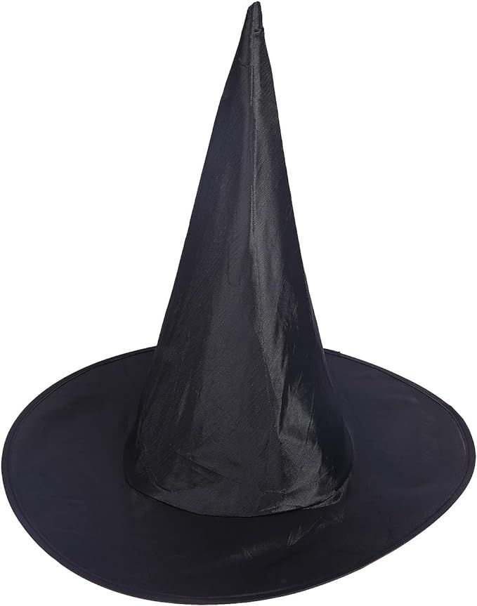 HDE Witch Hat Halloween Costume Cosplay Wicked Witch Accessory Adult One Size | Amazon (US)