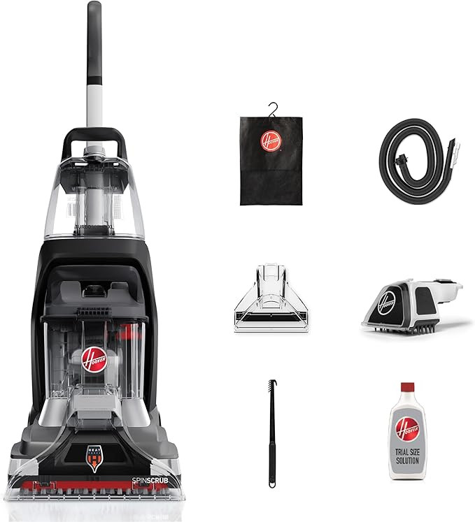 Hoover Powerscrub XL Pet Carpet Cleaner Machine, Upright Shampooer, FH68050, Black | Amazon (US)