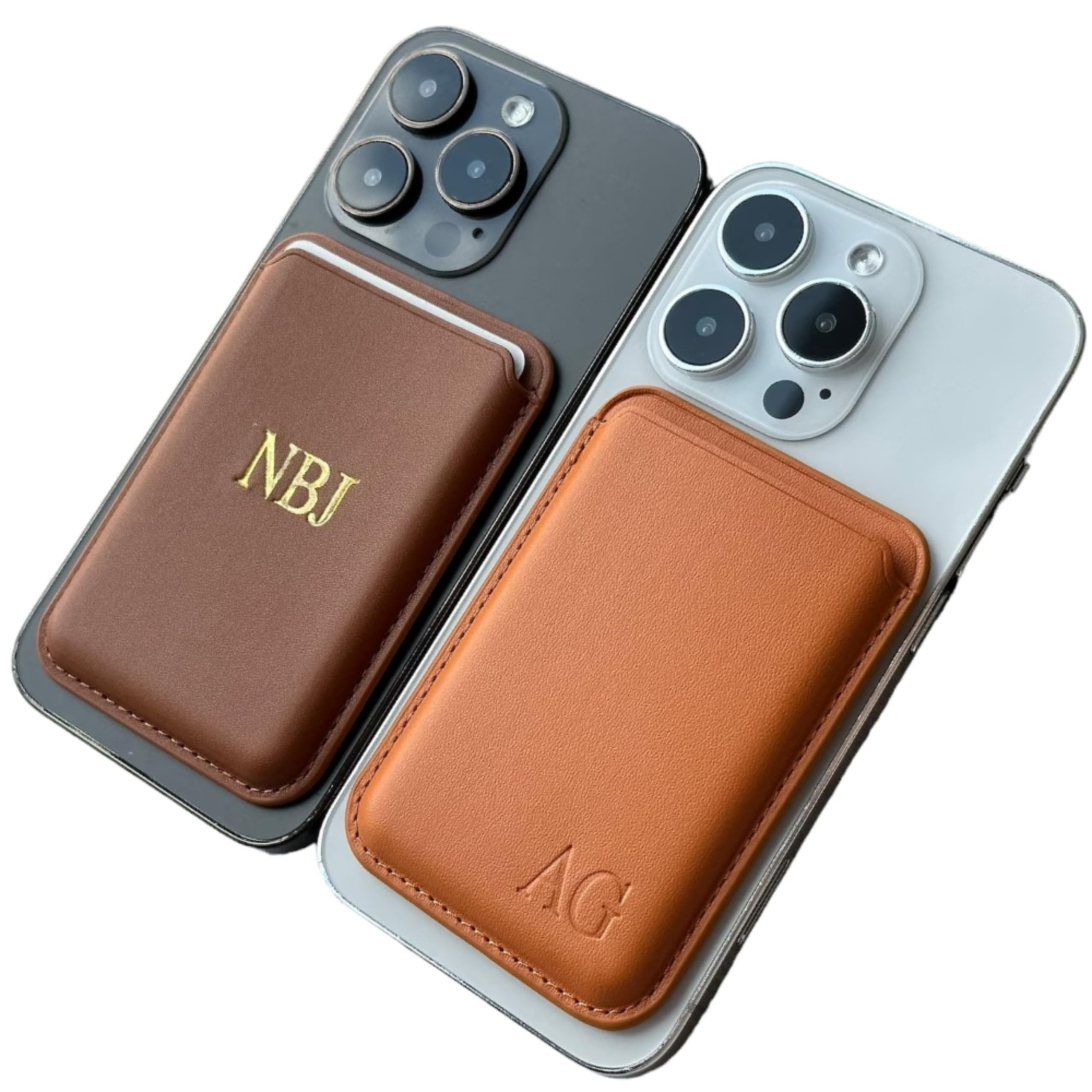 Custom Embossed Magnetic Wallet – Personalized Leather Cardholder, Customized Initials, Monogra... | Amazon (US)