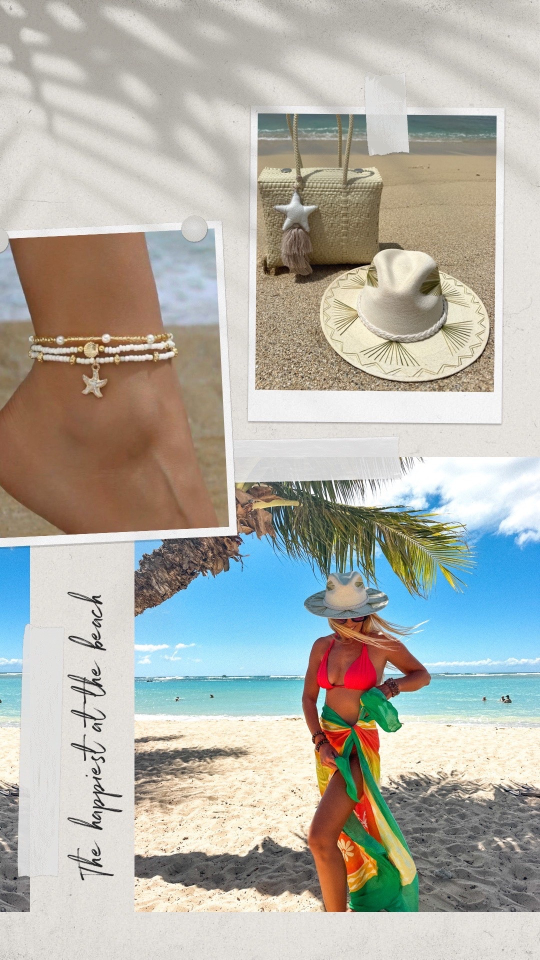 The happiest at the beach wearing a bathing suit and a sarong !

#LTKTravel #LTKootd #LTKSeasonal