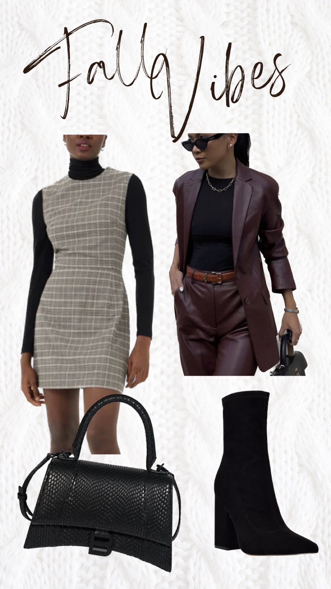 Fall vibes: fall outfit, leather blazer, black suede booties and knit dress 

#LTKstyletip #LTKshoecrush #LTKSeasonal