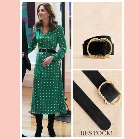 Kate Middleton Sezane belt restock 