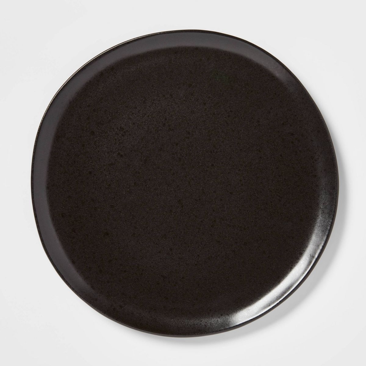 10" Earthenware Houlton Dinner Plate Black - Threshold™ | Target
