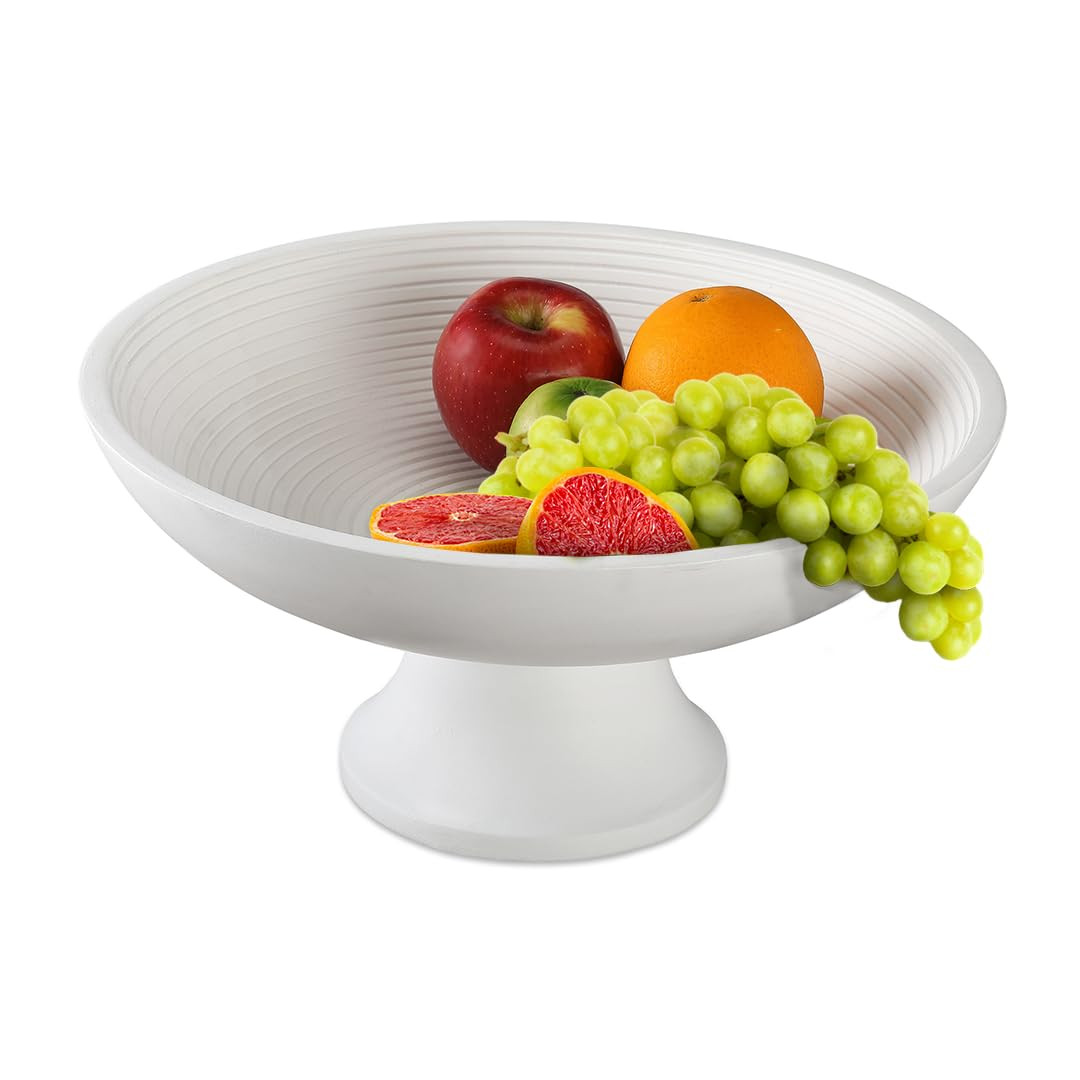 Folkulture Wooden Fruit Bowl for Kitchen Counter | 12" Large Premium Eco Friendly Banana Fruit Ba... | Amazon (US)