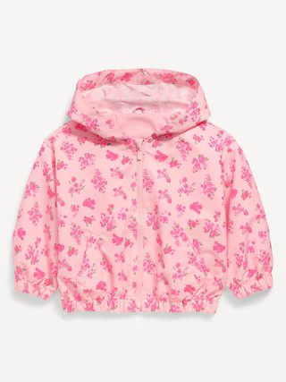 Printed Hooded Track Jacket for Toddler Girls | Old Navy (US)