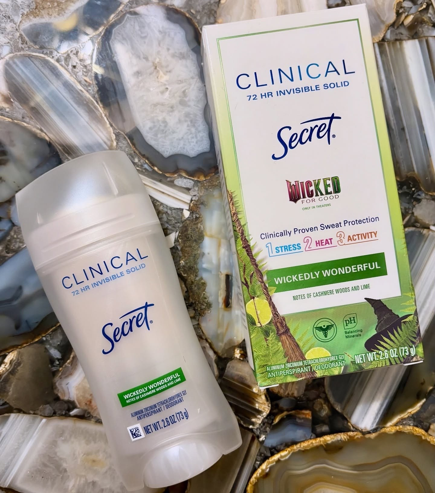 Don’t sweat it - Wickedly Wonderful from Secret keeps sweat manageable from stress, heat, & activity - maybe not For Good, but for up to 72 hours 💚🩷 @influenster #complimentary @secretdeodorant #GiftedBySecretDeo #FresherUnderPressure #WickedlyWonderfulDeo

#LTKfitnessgoals #LTKActive #LTKmorningroutine