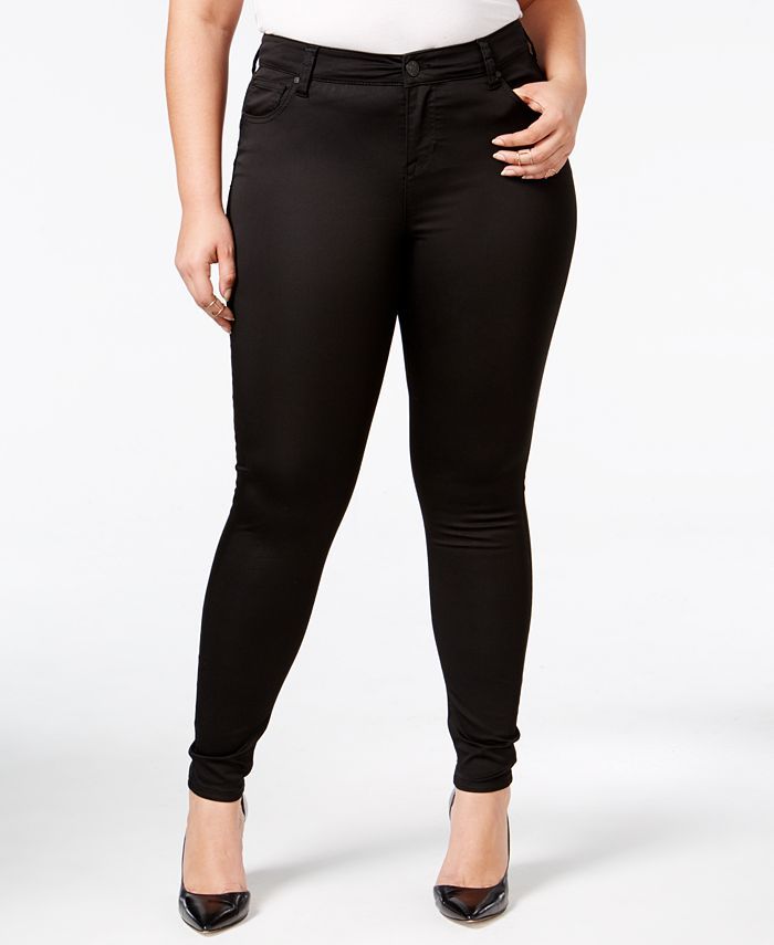 Celebrity Pink Celebrity Pink Trendy Plus Size The Mid Rise Lifter Skinny Jeans & Reviews - Jeans... | Macys (US)