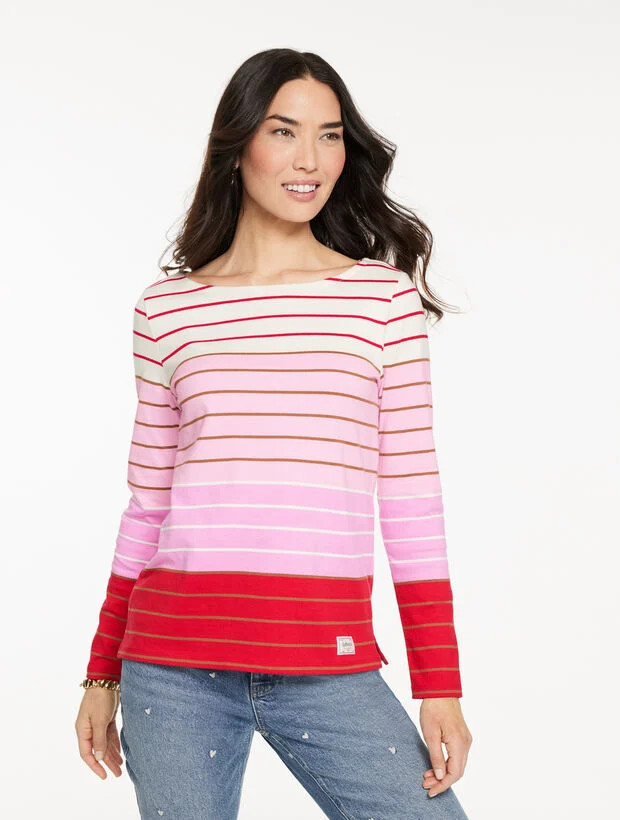 Authentic Talbots Tee - Isabel Stripe | Talbots