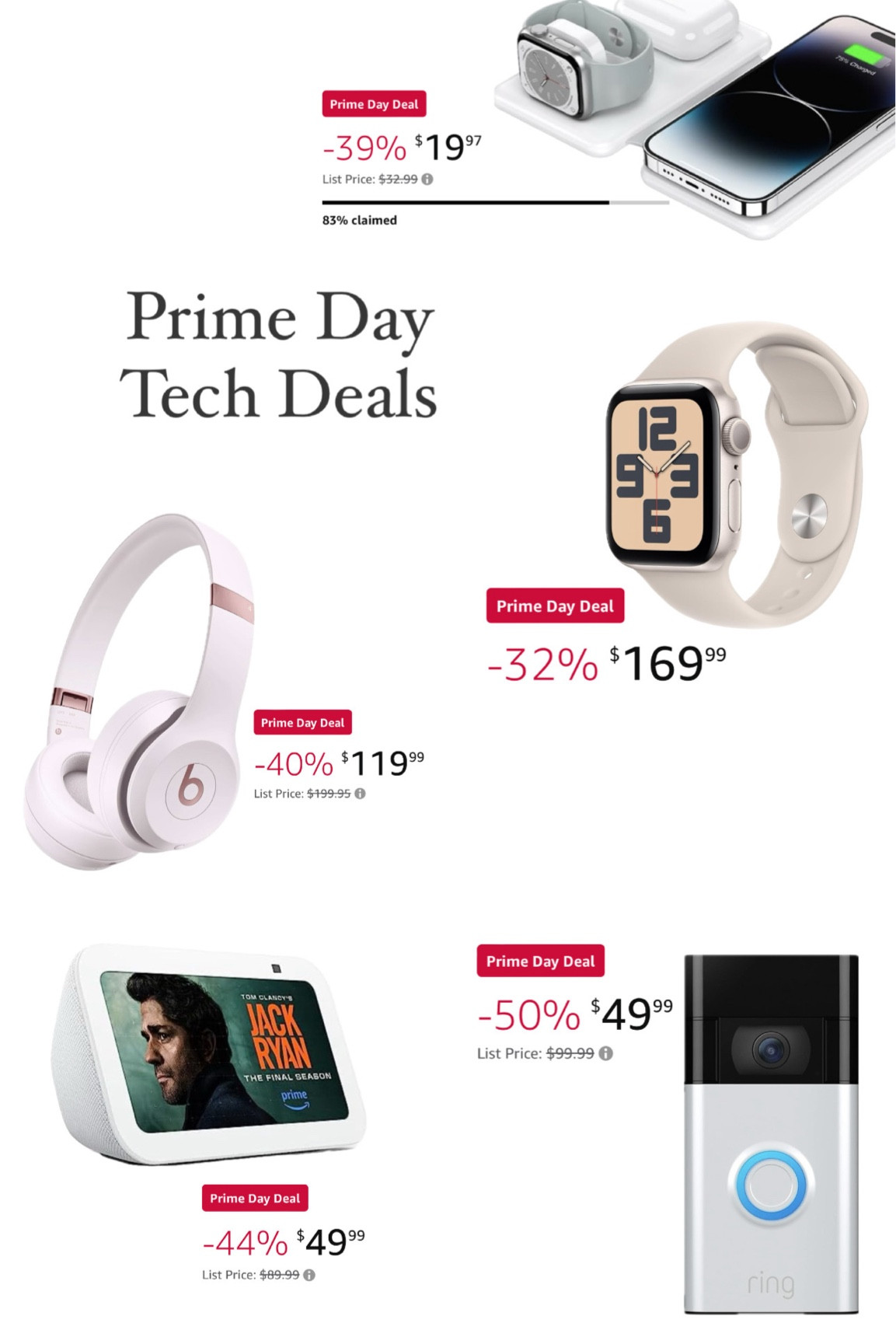 The best prime day tech deals! #primeday #primedaysale