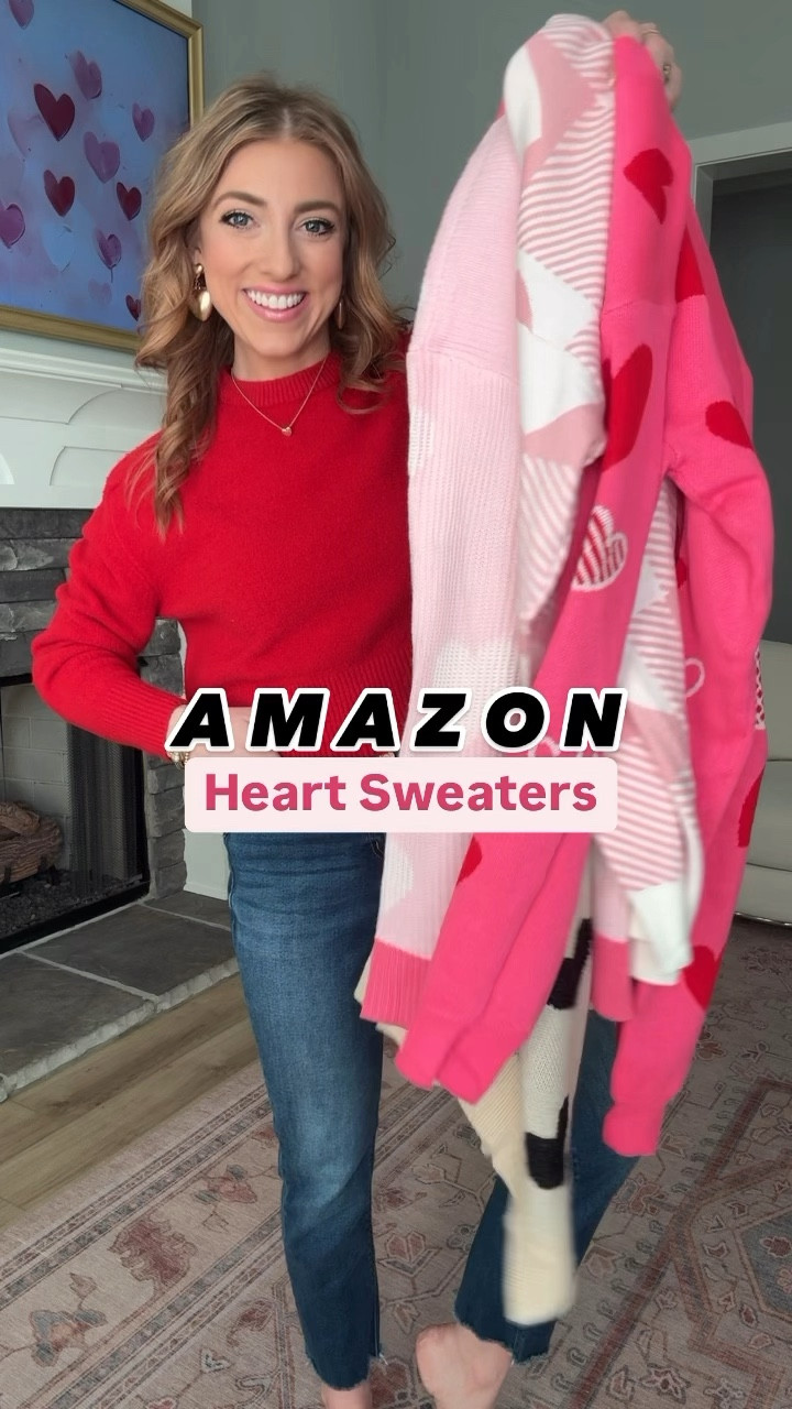 Absolutely adore these Amazon fashion heart sweaters! ❤️💗 They are all on prime and come in a few color options 🙂 I’m wearing my true size in all of these! Perfect for Valentine’s Day or if you just love hearts in general like I do.

Amazon fashion. LTK under 50. Heart sweater. Valentines day. 