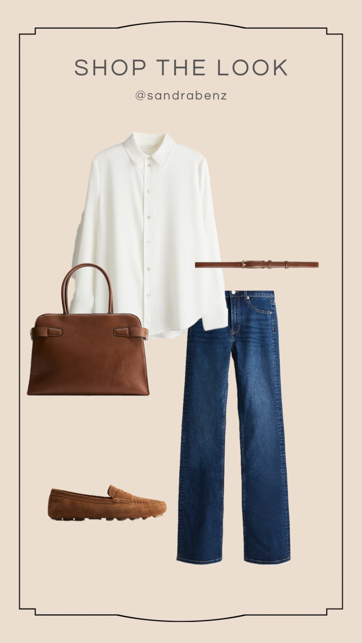 Classy Casual Outfit 🤍💙🤎

#LTKspring #LTKdeutschland #LTKsummer