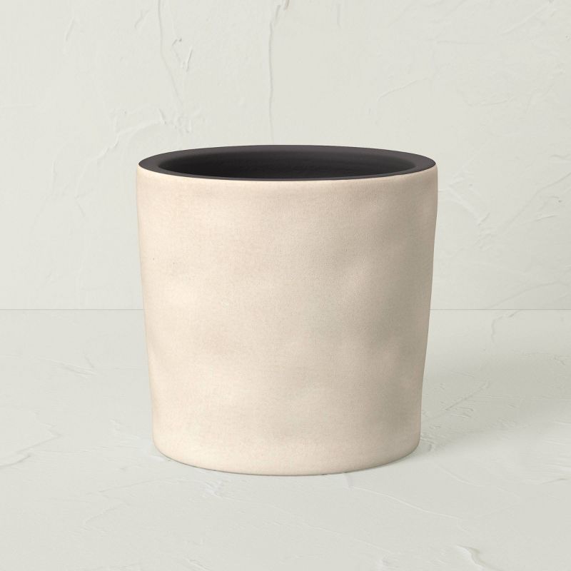 5.82" Outdoor Stoneware Ceramic Planter White - Opalhouse™ designed with Jungalow™ | Target