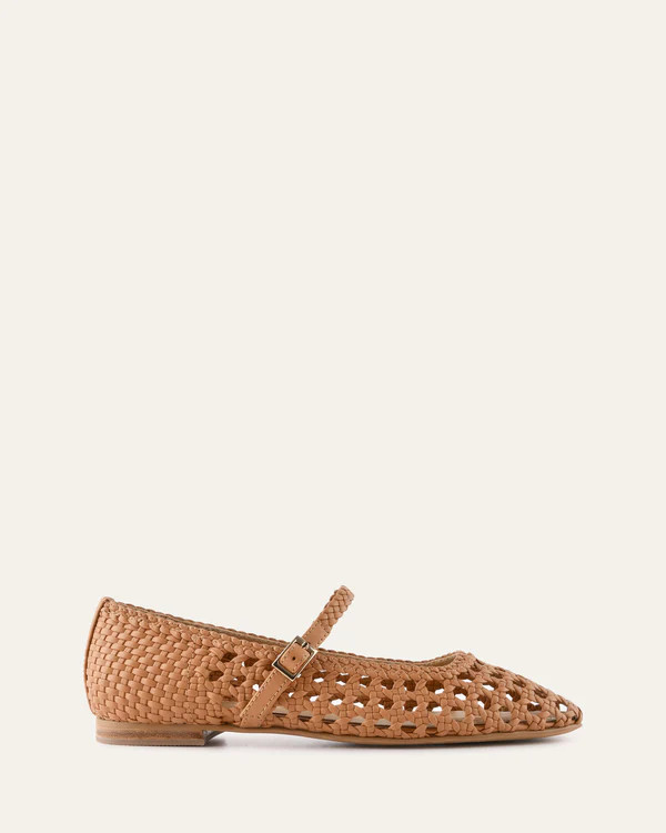 WILLIS CASUAL FLATS TOFFEE LEATHER | Jo Mercer (AU)