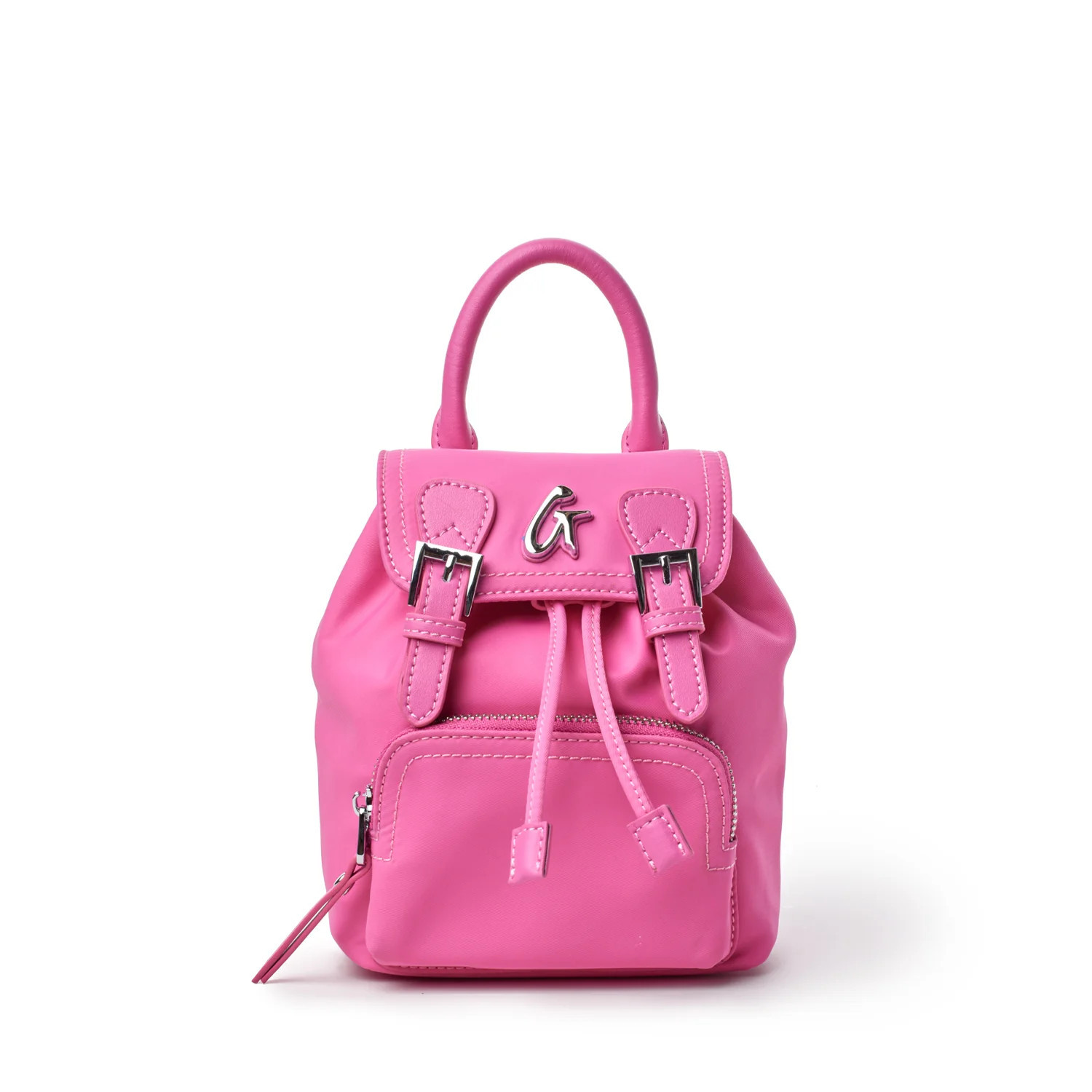 MINI NYLON BACKPACK - HOT PINK | Glam-Aholic Lifestyle