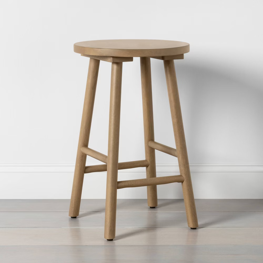Shaker Counter Stool Natural - Hearth & Hand with Magnolia | Target