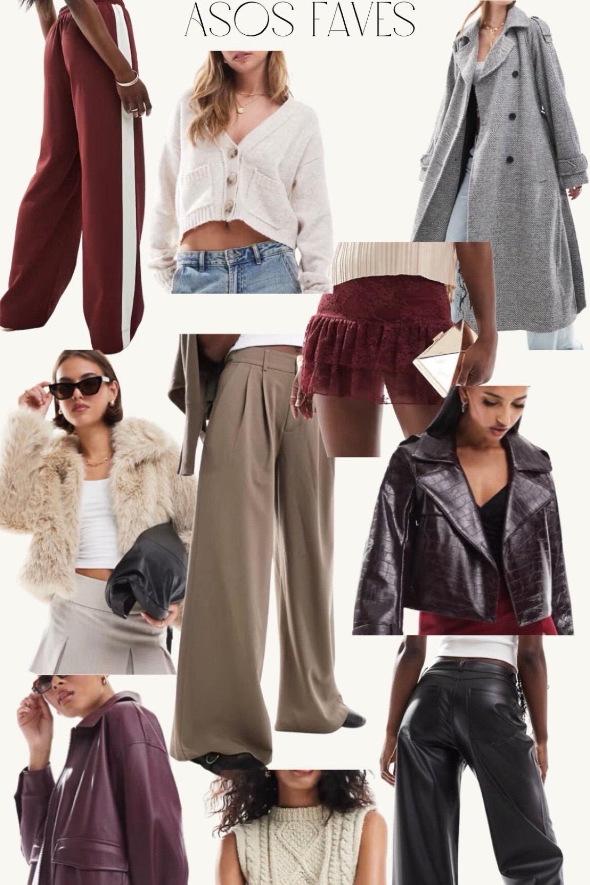 Autumn musthaves🤎 affordable autumn outfits

Burgundy | trench coat outfit | back to school | new arrivals asos | furry jackett#LTKNYFW

#LTKSeasonal #LTKFindsUnder50