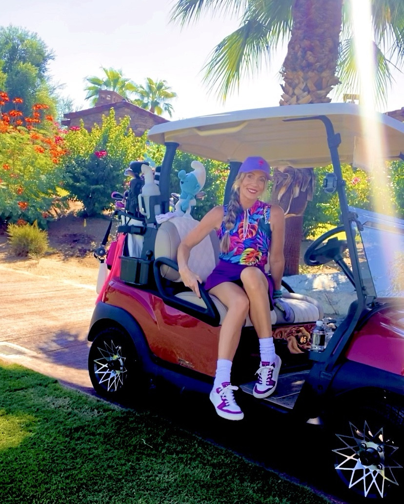 Beautiful, colorful golf outfit!😍♥️
Outfit- Ace golfs 
Shoes- Duca del cosma 
Hat-d.hudson

#LTKfitnessgoals #LTKFindsUnder100 #LTKdayinmylife