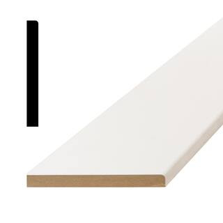 OP306 1/2 in. D x 3-1/2 in. W Craftsman Medium Density Fiberboard (MDF) Baseboard Molding | The Home Depot