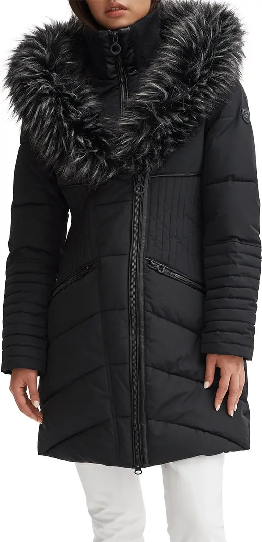 Noize Gigi Vegan Faux Fur Trim Quilted Parka | Nordstromrack | Nordstrom Rack