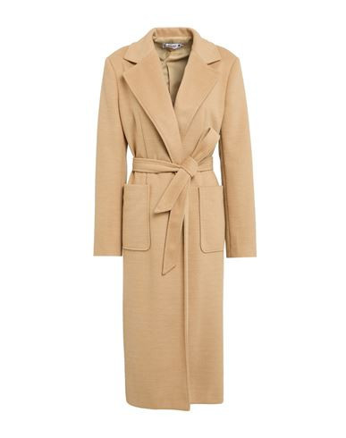 Please Woman Coat Camel Size S Polyester, Viscose | YOOX (US)