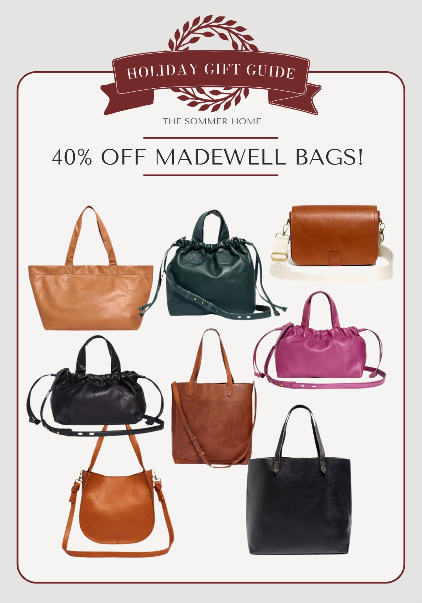 Gift guide, Christmas gifts, gifts for her, MADEWELL 40% off!  Crossbody bag, handbag, gifts under $100

#LTKHoliday #LTKGiftGuide #LTKCyberweek