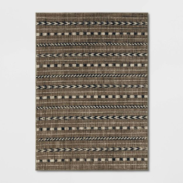 Bethel  Woven Stripe Rug - Threshold™ | Target