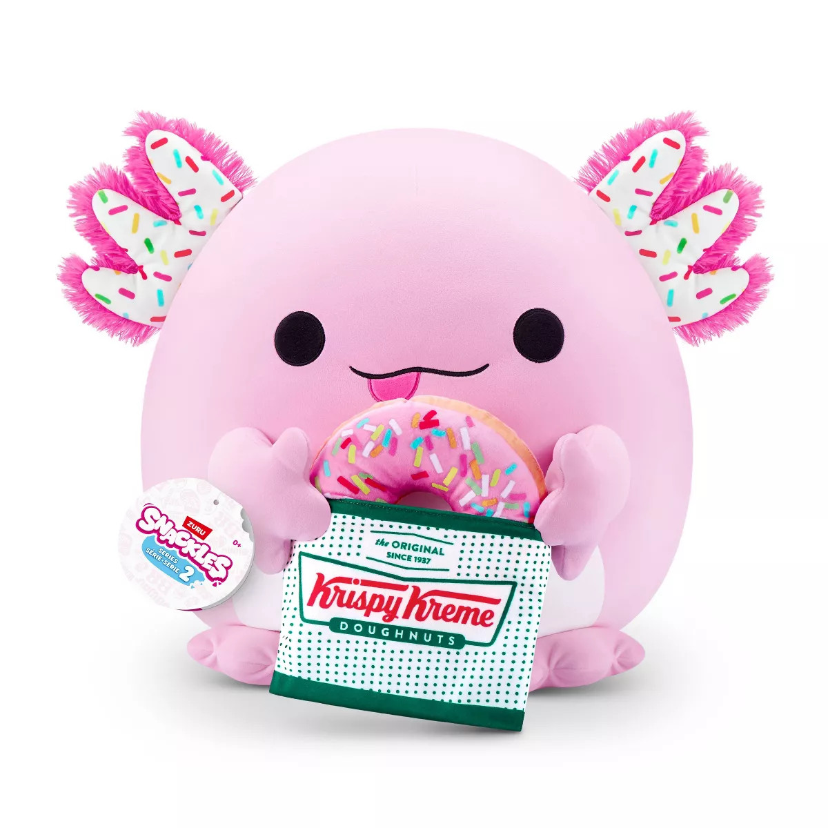 Snackles 14" Plush Axolotl and Krispy Kreme | Target