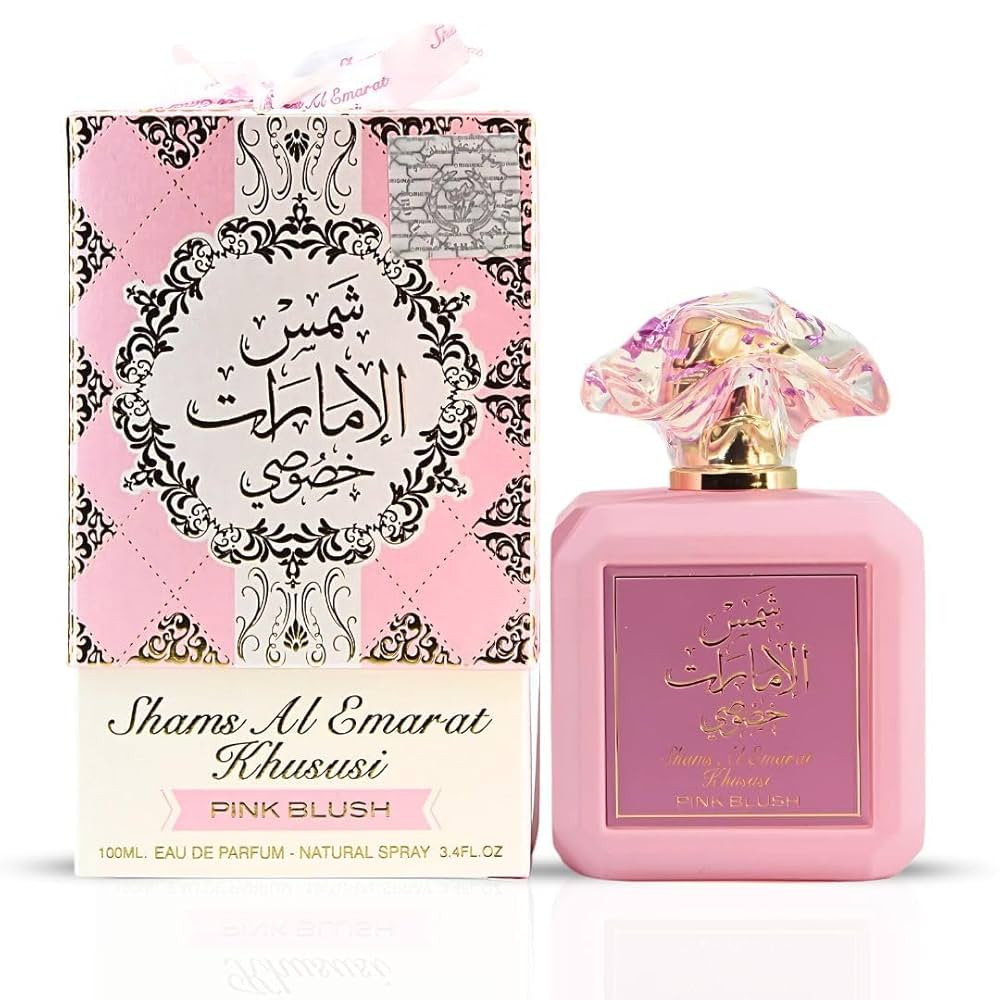 Ard al Zaafaran Pink Blush Shams Al Emarat Khususi, Marshmallow Blush Perfume For Women, Eau de P... | Amazon (US)