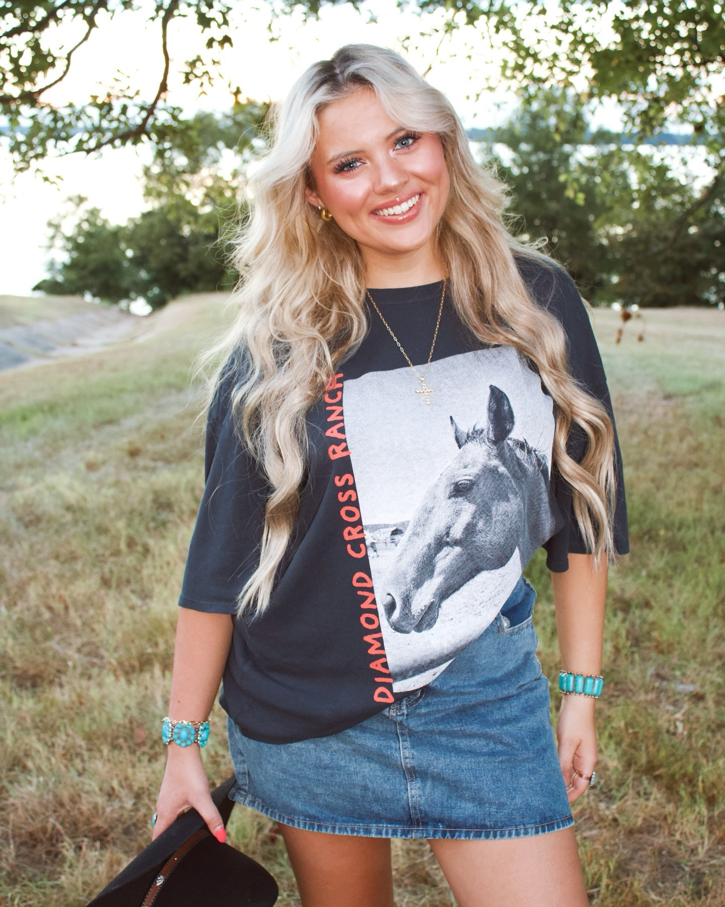 celebrating 100 years of @diamondcrossranch !! 

They dropped a beautiful new merch collection to celebrate! God created the beautiful hills of wyoming where you can find the Diamond Cross Ranch. 🐴🦋🌈

❤️

#LTKStyleTip #LTKSeasonal #LTKBeauty