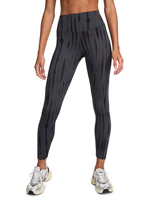 Nike One Women's High-Waisted 7/8 Printed Leggings - Macy's | Macy's