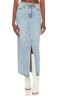 Mid Rise Denim Maxi Skirt
                    
                    BLANKNYC | Revolve Clothing (Global)