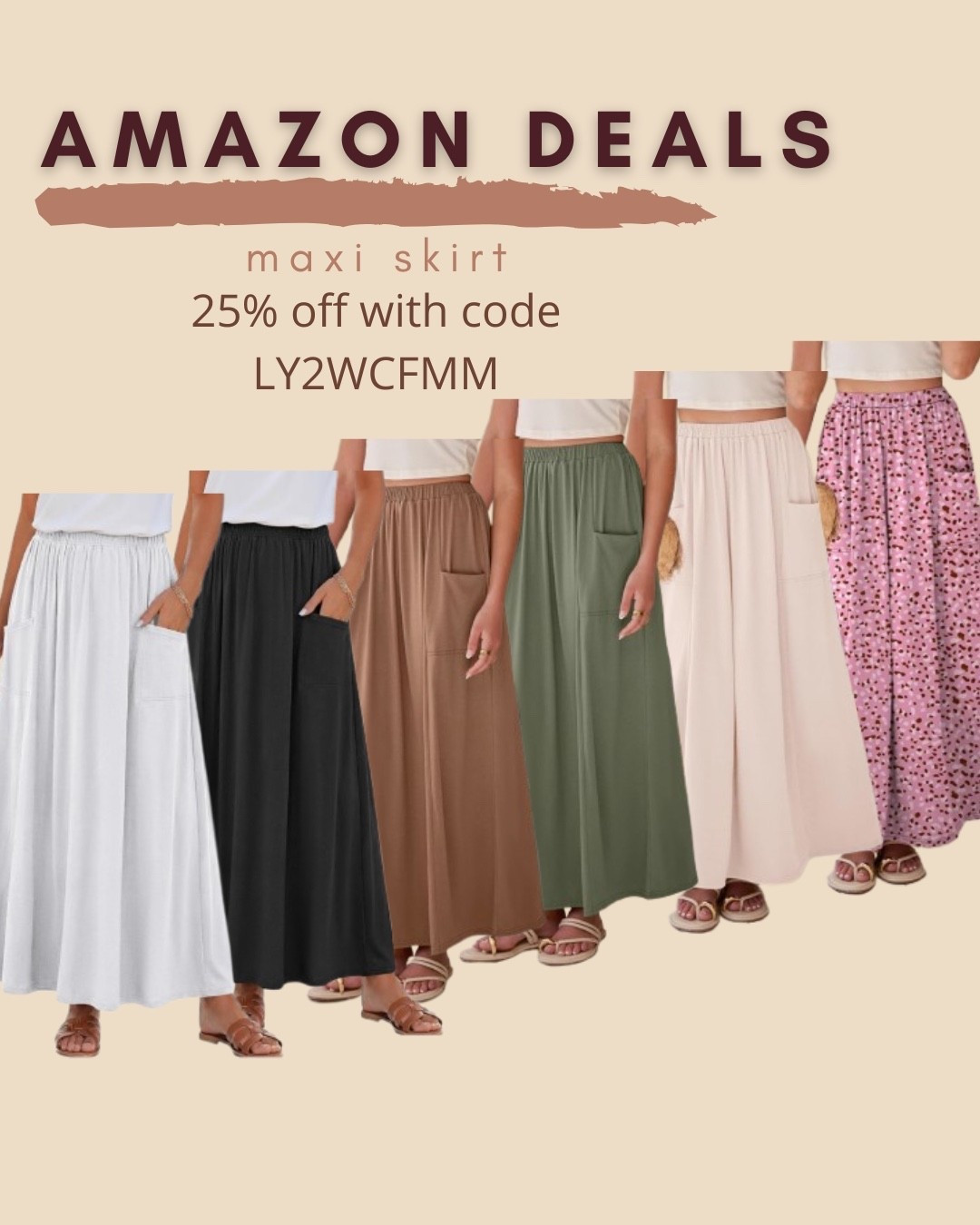 $15 ends 5/11

Amazon fashion
Amazon deals
Maxi skirt

#LTKSaleAlert