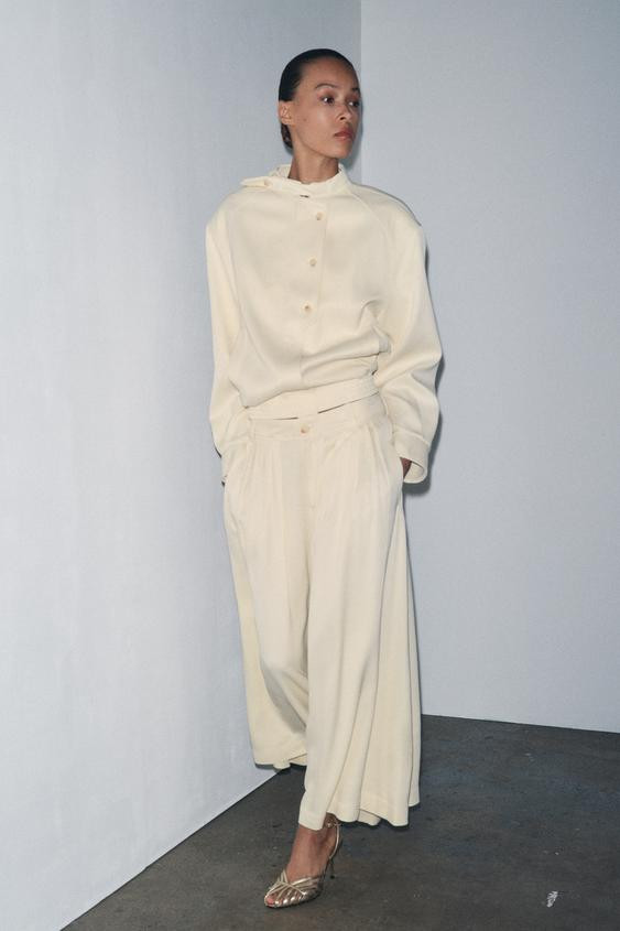 ZW COLLECTION BUTTON-UP JACKET | Zara US