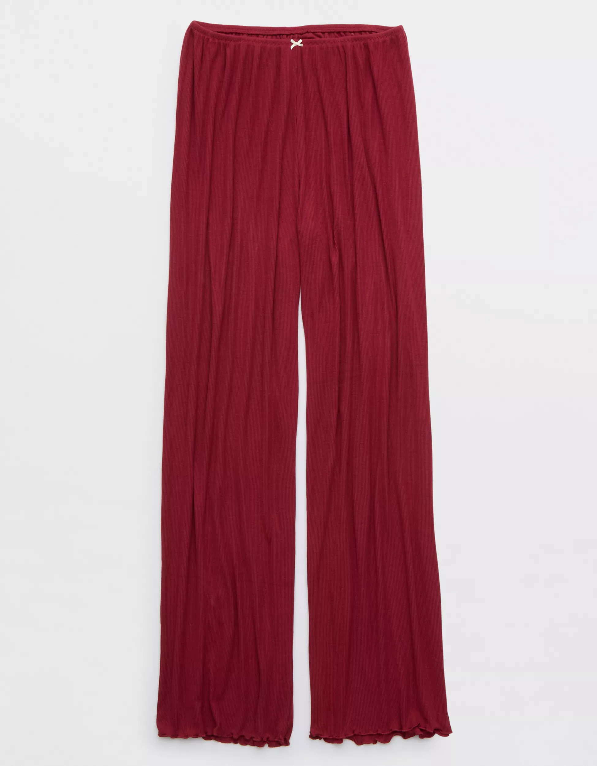 Aerie Real Soft® Lace Trim Trouser J | Aerie