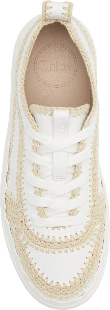 Lauren Crochet Trim Sneaker (Women) | Nordstrom