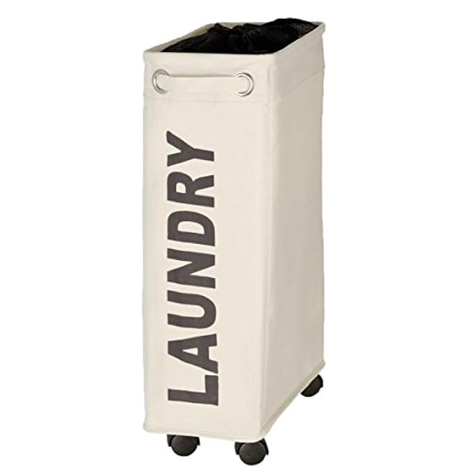 WENKO 3450113100 Laundry Bin, Beige | Amazon (US)