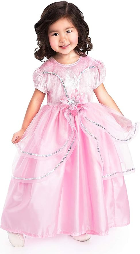 Little Adventures Royal Pink Princess Dress Up Costume for Girls | Amazon (US)