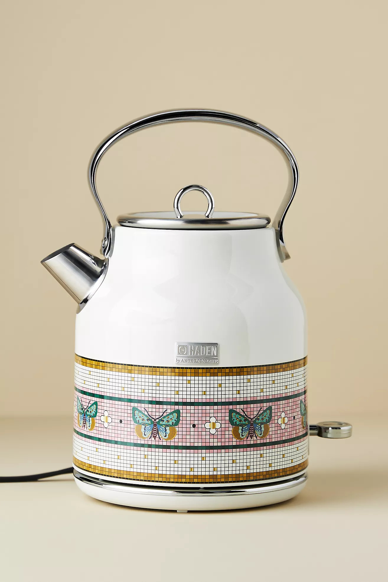 The Bistro Tile x Haden 1.7 Liter Electric Kettle | Anthropologie (US)