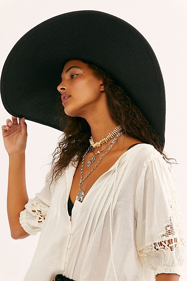 Shady Character Packable Wide Brim Hat | Free People (Global - UK&FR Excluded)