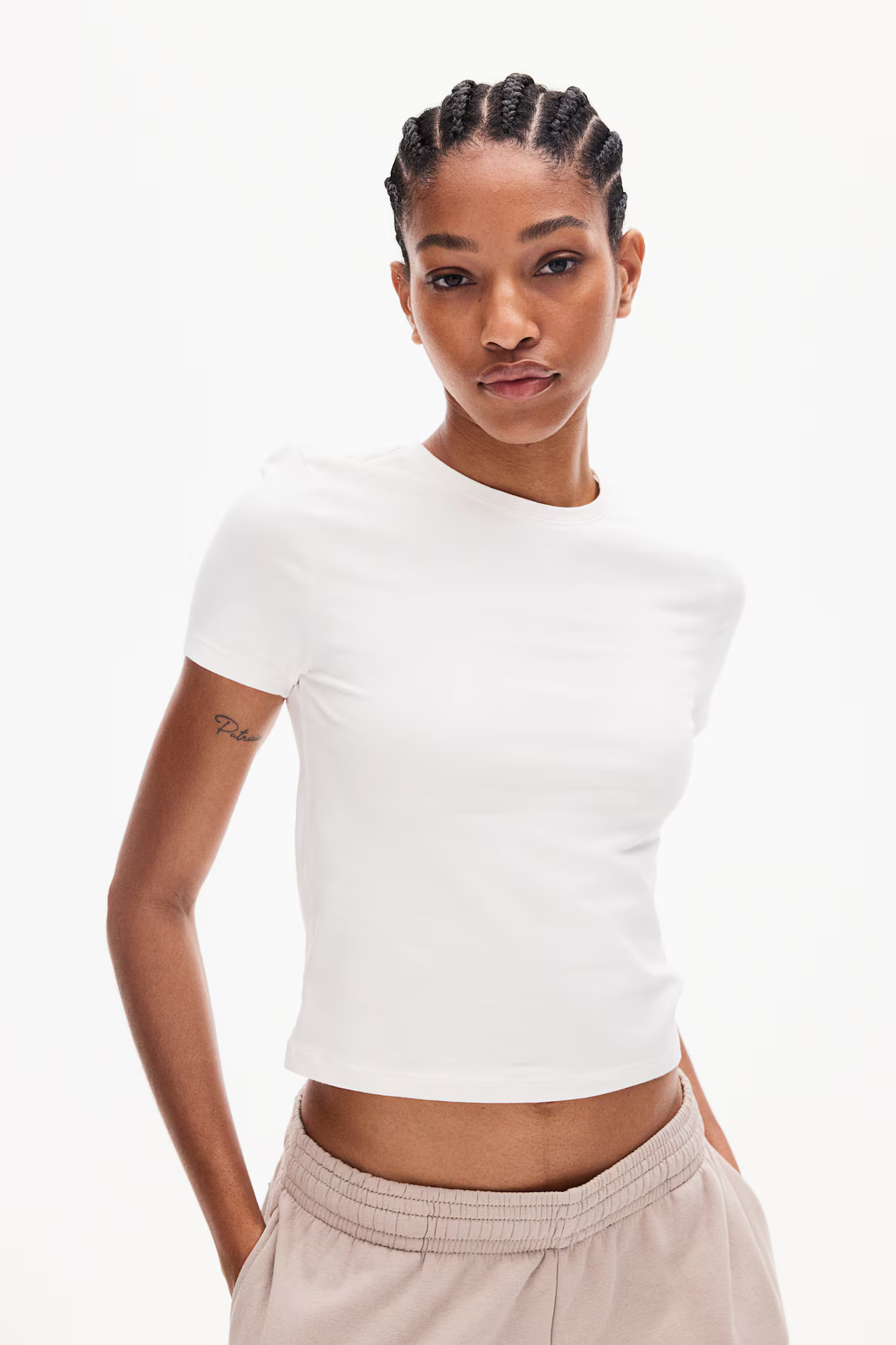 Fitted T-shirt | H&M (US + CA)