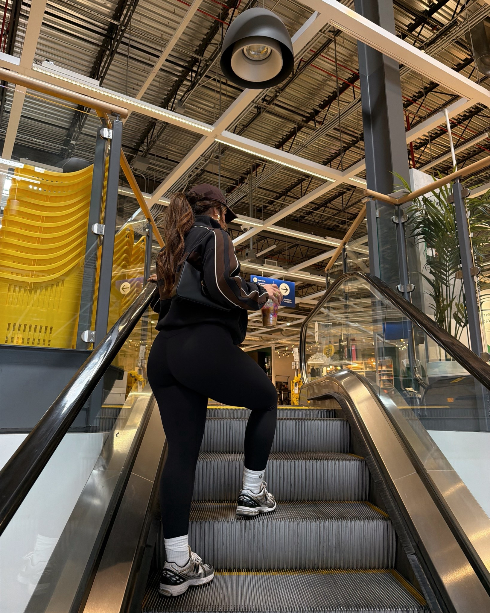 Jacket: small (runs oversized)
Leggings: 6 (size down 1)
Tank: small (runs big) 

#LTKdayinmylife #LTKmomlife #LTKMidsize