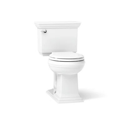 Memoirs Stately Comfort Height Two-piece 1.28 gpf Round-front Toilet with insulated tank | Wayfair North America