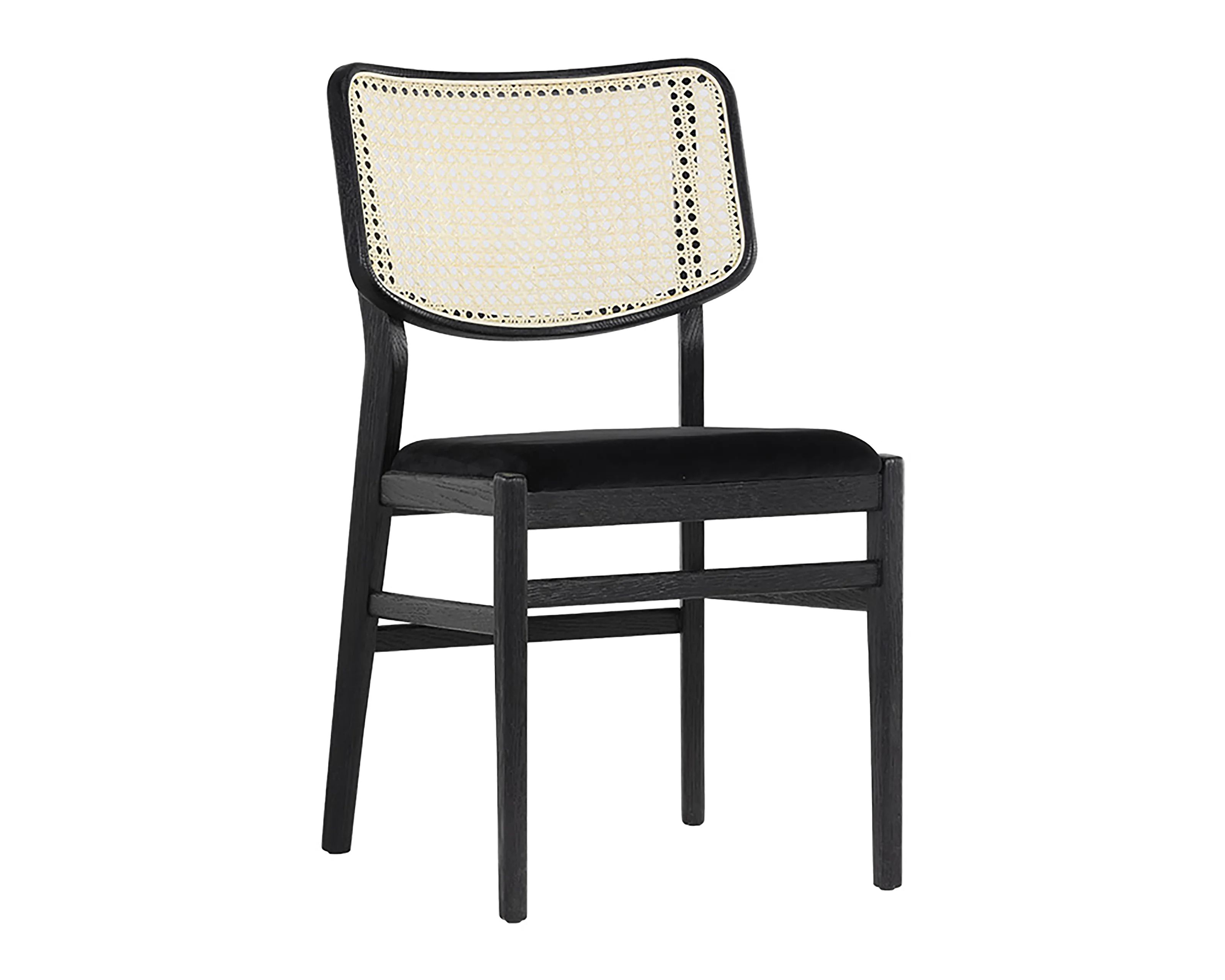 Huguley Velvet Solid Wood Side Chair | Wayfair North America