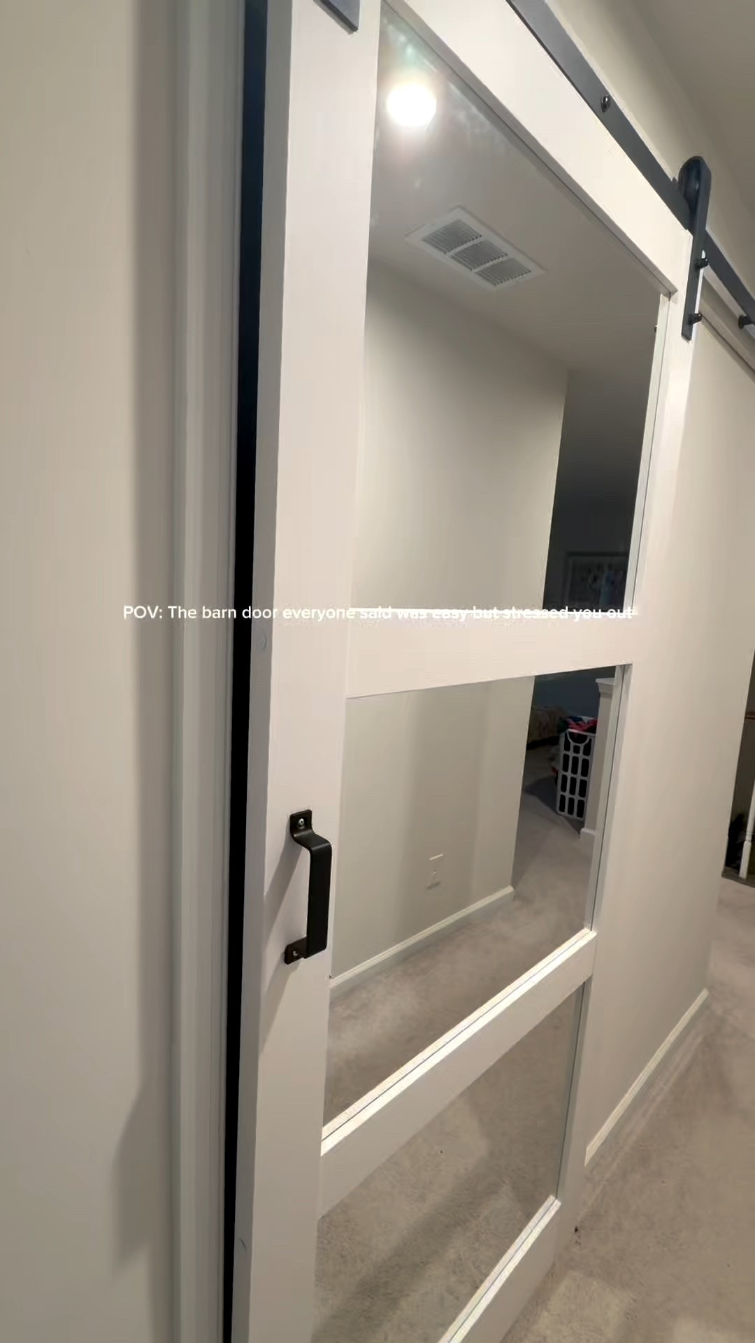 Absolutely LOVE this barn door from Wayfair. They were so responsive with the glass that broke & sent another out immediately! I’m in love 😍😌 


#LTKHome